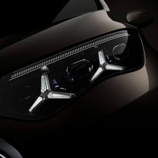 奔驰VLE最新预告图发布 将于明年上半年发布