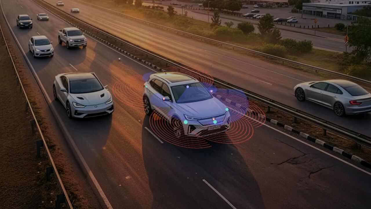 高端汽车标配ADAS系统提升高速驾驶安全，释放市场需求