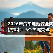 2026年汽车电池安全防护技术：6个关键突破与真实事故复盘（图2）