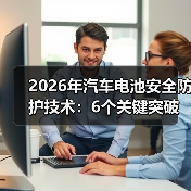 2026年汽车电池安全防护技术：6个关键突破与真实事故复盘（图4）
