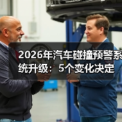 2026年汽车碰撞预警系统升级：5个变化决定你能不能躲过那一下（图3）