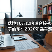 落地10万以内适合接孩子的车:2026年选车避坑清单+真实案例(图1) 落地10万以内适合接孩子的车:2026年选车避坑清单+真实案例(图1)