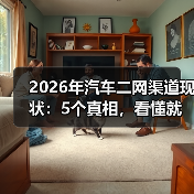 2026年汽车二网渠道现状:5个真相,看懂就能少走3年弯路(图2) 2026年汽车二网渠道现状:5个真相,看懂就能少走3年弯路(图2)