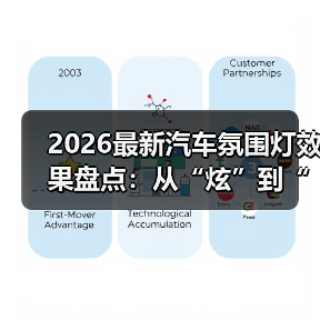 2026最新汽车氛围灯效果盘点:从“炫”到“爽”,差别在这5点(图4) 2026最新汽车氛围灯效果盘点:从“炫”到“爽”,差别在这5点(图4)
