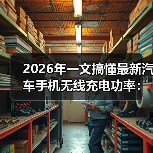 2026年一文搞懂最新汽车手机无线充电功率:别再被“标称”骗了(图1) 2026年一文搞懂最新汽车手机无线充电功率:别再被“标称”骗了(图1)