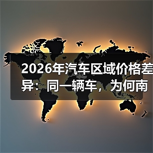 2026年汽车区域价格差异:同一辆车,为何南北能差3万?(图4) 2026年汽车区域价格差异:同一辆车,为何南北能差3万?(图4)
