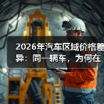2026年汽车区域价格差异:同一辆车,为何在不同城市能差出2.8万?(图3) 2026年汽车区域价格差异:同一辆车,为何在不同城市能差出2.8万?(图3)