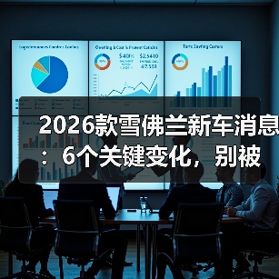 2026款雪佛兰新车消息:6个关键变化,别被“配置表”骗了(图3) 2026款雪佛兰新车消息:6个关键变化,别被“配置表”骗了(图3)
