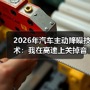 2026年汽车主动降噪技术:我在高速上关掉音乐那一刻,才懂它有多狠(图2) 2026年汽车主动降噪技术:我在高速上关掉音乐那一刻,才懂它有多狠(图2)