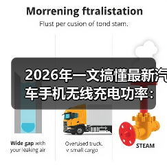 2026年一文搞懂最新汽车手机无线充电功率:别再被“快充”骗了(图3) 2026年一文搞懂最新汽车手机无线充电功率:别再被“快充”骗了(图3)