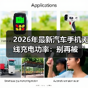 2026年最新汽车手机无线充电功率:别再被“15W”骗了(图4) 2026年最新汽车手机无线充电功率:别再被“15W”骗了(图4)