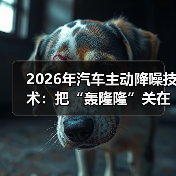 2026年汽车主动降噪技术:把“轰隆隆”关在车外的6个真相(图1) 2026年汽车主动降噪技术:把“轰隆隆”关在车外的6个真相(图1)