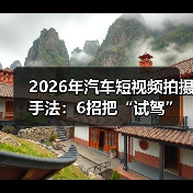 2026年汽车短视频拍摄手法:6招把“试驾”拍成让人想下单的电影感(图4) 2026年汽车短视频拍摄手法:6招把“试驾”拍成让人想下单的电影感(图4)