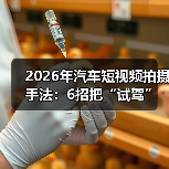 2026年汽车短视频拍摄手法:6招把“试驾”拍成让人想下单的电影感(图1) 2026年汽车短视频拍摄手法:6招把“试驾”拍成让人想下单的电影感(图1)