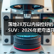落地28万以内操控好的SUV:2026年把弯道开成直线的选车清单(图3) 落地28万以内操控好的SUV:2026年把弯道开成直线的选车清单(图3)
