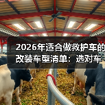 2026年适合做救护车的改装车型清单:选对车,抢回黄金4分钟(图4) 2026年适合做救护车的改装车型清单:选对车,抢回黄金4分钟(图4)