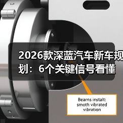 2026款深蓝汽车新车规划：6个关键信号看懂产品节奏与选车窗口（图4）