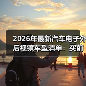 2026年最新汽车电子外后视镜车型清单:买前必看的真实体验与避坑指南(图1) 2026年最新汽车电子外后视镜车型清单:买前必看的真实体验与避坑指南(图1)