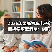 2026年最新汽车电子外后视镜车型清单:买前必看的真实体验与避坑指南(图2) 2026年最新汽车电子外后视镜车型清单:买前必看的真实体验与避坑指南(图2)