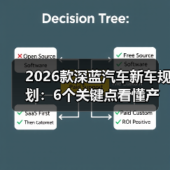 2026款深蓝汽车新车规划:6个关键点看懂产品、技术与价格走向(图1) 2026款深蓝汽车新车规划:6个关键点看懂产品、技术与价格走向(图1)