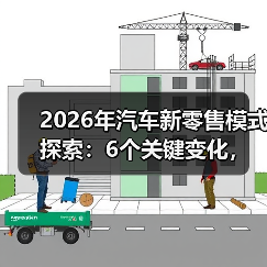 2026年汽车新零售模式探索：6个关键变化，谁能把车卖“顺”？（图1）