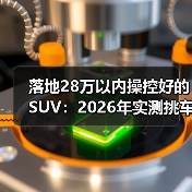 落地28万以内操控好的SUV:2026年实测挑车清单与避坑心法(图4) 落地28万以内操控好的SUV:2026年实测挑车清单与避坑心法(图4)