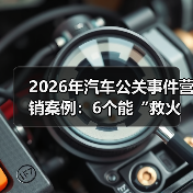 2026年汽车公关事件营销案例：6个能“救火”也能“爆红”的打法（图2）