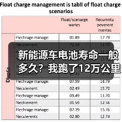 新能源车电池寿命一般多久？我跑了12万公里后，发现答案不止“8年”（图1）