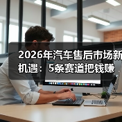 2026年汽车售后市场新机遇：5条赛道把钱赚在“看不见的地方”（图3）