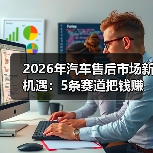 2026年汽车售后市场新机遇：5条赛道把钱赚在“看不见的地方”（图1）