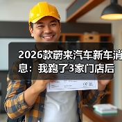 2026款蔚来汽车新车消息:我跑了3家门店后,发现真正该盯的6件事(图4) 2026款蔚来汽车新车消息:我跑了3家门店后,发现真正该盯的6件事(图4)