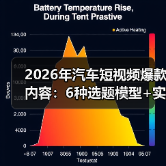 2026年汽车短视频爆款内容:6种选题模型+实测数据,拍一条就想复刻(图1) 2026年汽车短视频爆款内容:6种选题模型+实测数据,拍一条就想复刻(图1)