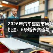 2026年汽车售后市场新机遇:6条增长赛道与真实落地打法(图3) 2026年汽车售后市场新机遇:6条增长赛道与真实落地打法(图3)
