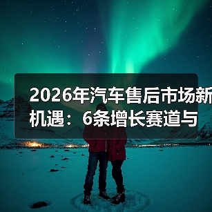 2026年汽车售后市场新机遇:6条增长赛道与真实落地打法(图4) 2026年汽车售后市场新机遇:6条增长赛道与真实落地打法(图4)