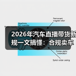 2026年汽车直播带货新规一文搞懂:合规卖车还能更好卖吗?(图1) 2026年汽车直播带货新规一文搞懂:合规卖车还能更好卖吗?(图1)