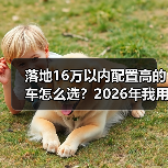落地16万以内配置高的车怎么选？2026年我用3次试驾踩坑换来的清单（图2）