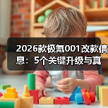 2026款极氪001改款信息:5个关键升级与真实选购建议(最新)(图1) 2026款极氪001改款信息:5个关键升级与真实选购建议(最新)(图1)