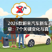 2026款蔚来汽车新车消息：7个关键变化与真实车主避坑清单（图2）