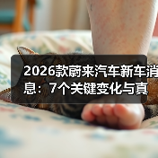 2026款蔚来汽车新车消息：7个关键变化与真实车主避坑清单（图3）