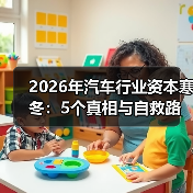 2026年汽车行业资本寒冬:5个真相与自救路线图(图2) 2026年汽车行业资本寒冬:5个真相与自救路线图(图2)