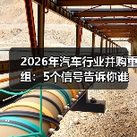 2026年汽车行业并购重组:5个信号告诉你谁会被买走、谁会翻身(图1) 2026年汽车行业并购重组:5个信号告诉你谁会被买走、谁会翻身(图1)