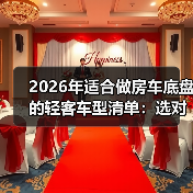 2026年适合做房车底盘的轻客车型清单:选对少走3年弯路(图1) 2026年适合做房车底盘的轻客车型清单:选对少走3年弯路(图1)