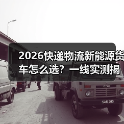 2026快递物流新能源货车怎么选?一线实测揭秘三大核心门槛(图4) 2026快递物流新能源货车怎么选?一线实测揭秘三大核心门槛(图4)