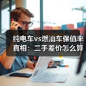纯电车vs燃油车保值率真相:二手差价怎么算才不亏?(图1) 纯电车vs燃油车保值率真相:二手差价怎么算才不亏?(图1)