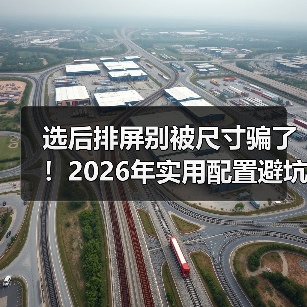 选后排屏别被尺寸骗了！2026年实用配置避坑指南（图1）
