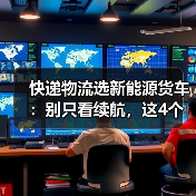 快递物流选新能源货车：别只看续航，这4个指标最关键（图3）