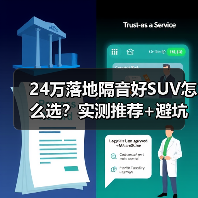 24万落地隔音好SUV怎么选？实测推荐+避坑指南（图4）