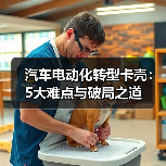 汽车电动化转型卡壳：5大难点与破局之道（图1）