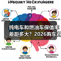 纯电车和燃油车保值率差距多大？2026购车避坑指南（图3）