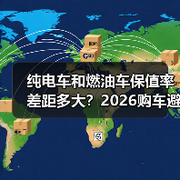 纯电车和燃油车保值率差距多大？2026购车避坑指南（图4）